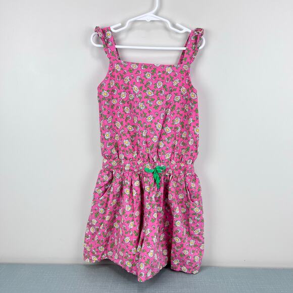 Mini Boden Pink Floral Daisy Romper 10-11 - Picture 1 of 6